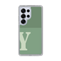 Slim Protection Case［ Original - initial two tone - Y green ］