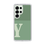 Slim Protection Case［ Original - initial two tone - Y green ］