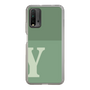 Slim Protection Case［ Original - initial two tone - Y green ］