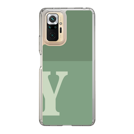 Slim Protection Case［ Original - initial two tone - Y green ］