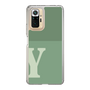 Slim Protection Case［ Original - initial two tone - Y green ］