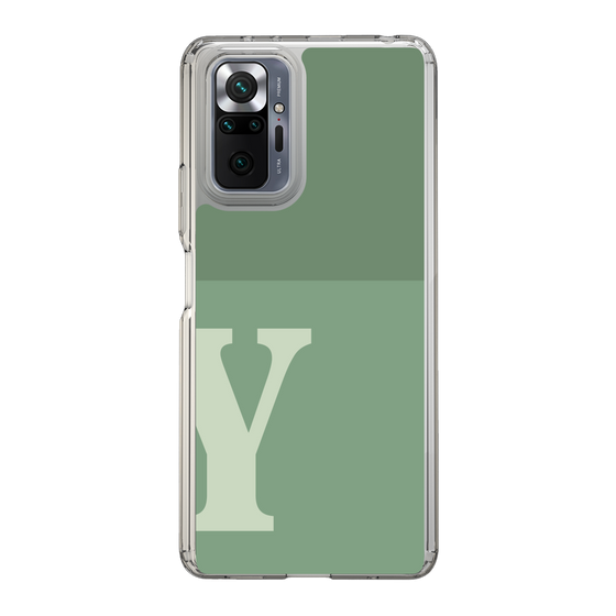 Slim Protection Case［ Original - initial two tone - Y green ］