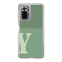 Slim Protection Case［ Original - initial two tone - Y green ］