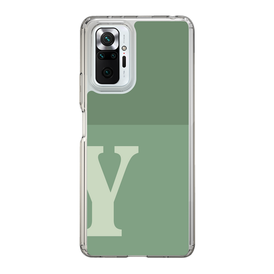 Slim Protection Case［ Original - initial two tone - Y green ］
