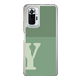 Slim Protection Case［ Original - initial two tone - Y green ］