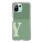 Slim Protection Case［ Original - initial two tone - Y green ］