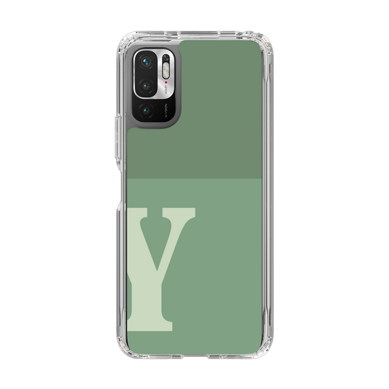 Slim Protection Case［ Original - initial two tone - Y green ］