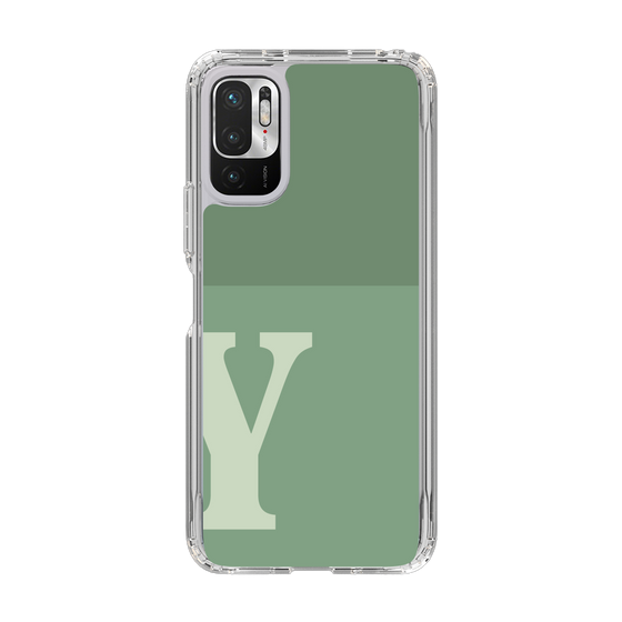 Slim Protection Case［ Original - initial two tone - Y green ］
