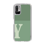 Slim Protection Case［ Original - initial two tone - Y green ］