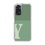 Slim Protection Case［ Original - initial two tone - Y green ］