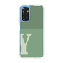 Slim Protection Case［ Original - initial two tone - Y green ］