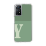 Slim Protection Case［ Original - initial two tone - Y green ］