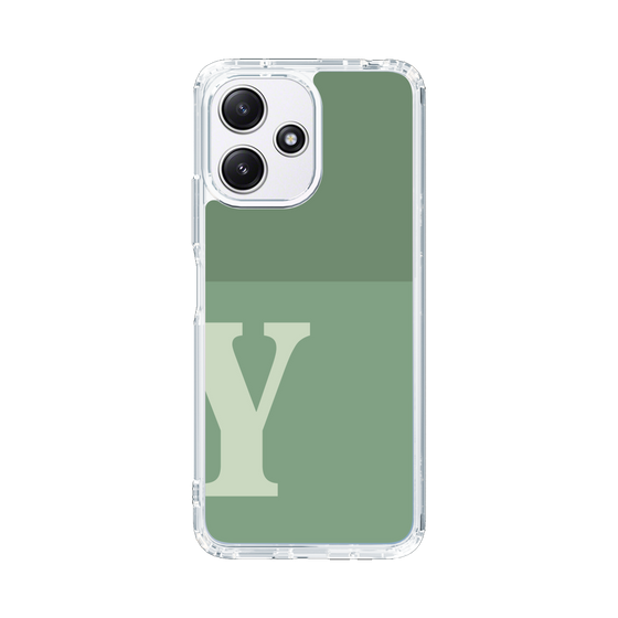 Slim Protection Case［ Original - initial two tone - Y green ］