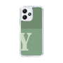 Slim Protection Case［ Original - initial two tone - Y green ］