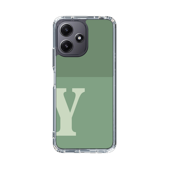 Slim Protection Case［ Original - initial two tone - Y green ］