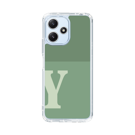 Slim Protection Case［ Original - initial two tone - Y green ］