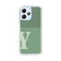 Slim Protection Case［ Original - initial two tone - Y green ］