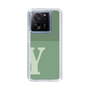 Slim Protection Case［ Original - initial two tone - Y green ］