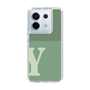 Slim Protection Case［ Original - initial two tone - Y green ］