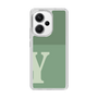 Slim Protection Case［ Original - initial two tone - Y green ］