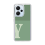 Slim Protection Case［ Original - initial two tone - Y green ］