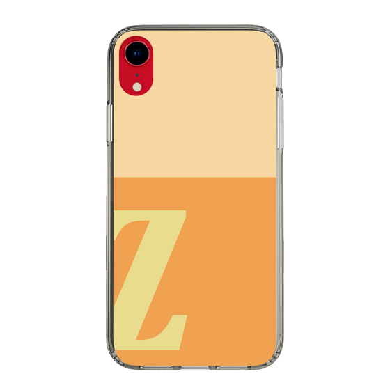 Slim Protection Case［ Original - initial two tone - Z orange ］