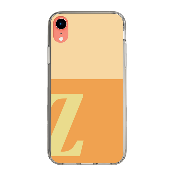 Slim Protection Case［ Original - initial two tone - Z orange ］