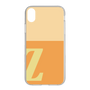 Slim Protection Case［ Original - initial two tone - Z orange ］
