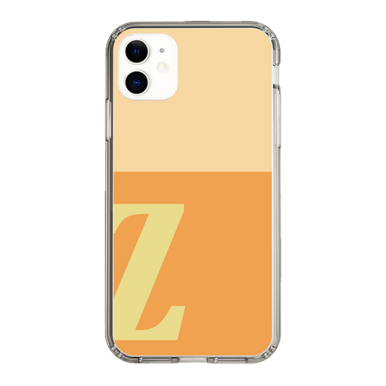Slim Protection Case［ Original - initial two tone - Z orange ］