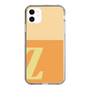 Slim Protection Case［ Original - initial two tone - Z orange ］