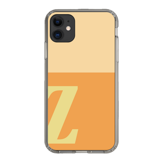 Slim Protection Case［ Original - initial two tone - Z orange ］