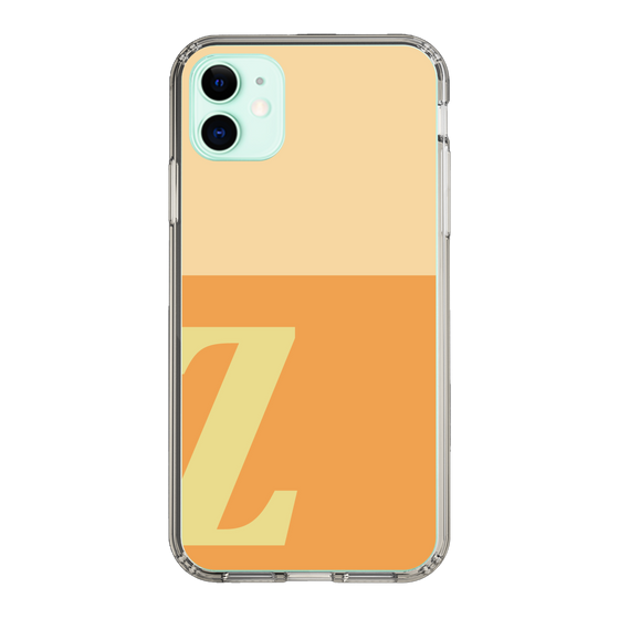 Slim Protection Case［ Original - initial two tone - Z orange ］