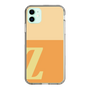 Slim Protection Case［ Original - initial two tone - Z orange ］
