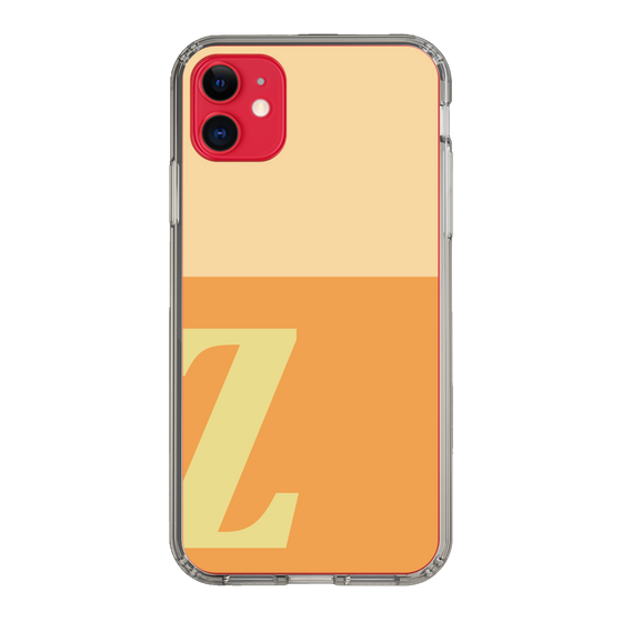 Slim Protection Case［ Original - initial two tone - Z orange ］