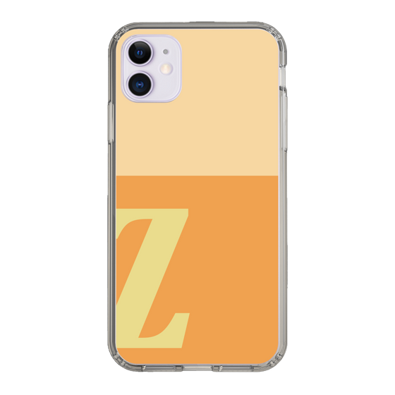 Slim Protection Case［ Original - initial two tone - Z orange ］