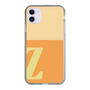 Slim Protection Case［ Original - initial two tone - Z orange ］