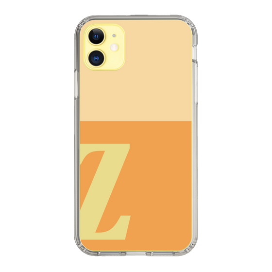 Slim Protection Case［ Original - initial two tone - Z orange ］