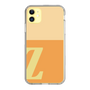 Slim Protection Case［ Original - initial two tone - Z orange ］