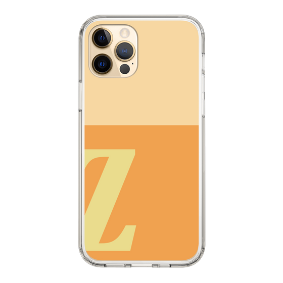 Slim Protection Case［ Original - initial two tone - Z orange ］