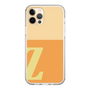 Slim Protection Case［ Original - initial two tone - Z orange ］