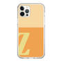 Slim Protection Case［ Original - initial two tone - Z orange ］