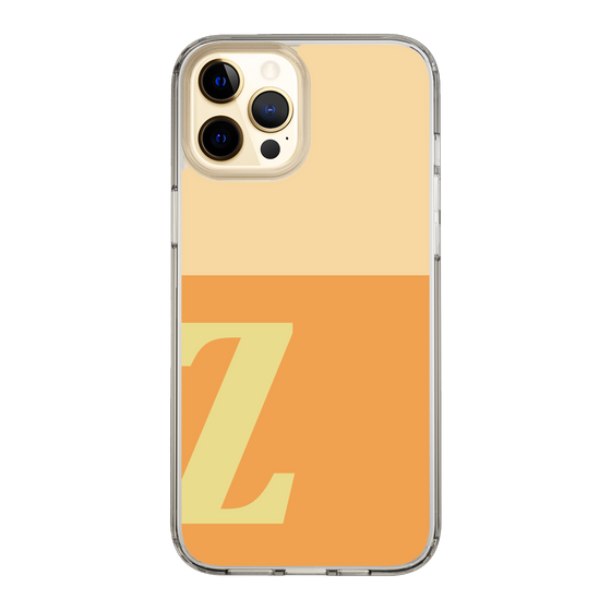 Slim Protection Case［ Original - initial two tone - Z orange ］