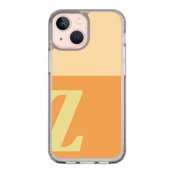 Slim Protection Case［ Original - initial two tone - Z orange ］