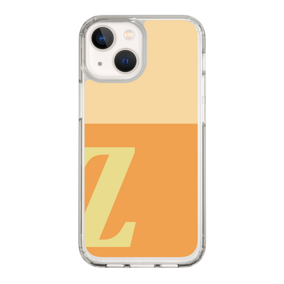 Slim Protection Case［ Original - initial two tone - Z orange ］