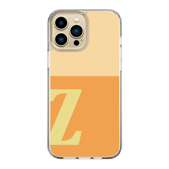 Slim Protection Case［ Original - initial two tone - Z orange ］
