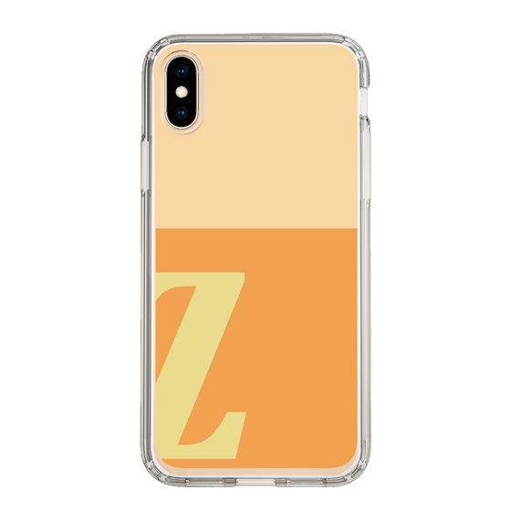 Slim Protection Case［ Original - initial two tone - Z orange ］