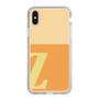 Slim Protection Case［ Original - initial two tone - Z orange ］