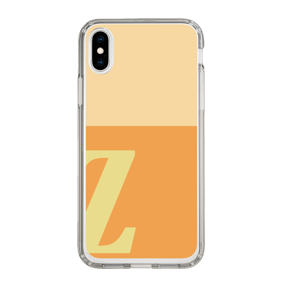 Slim Protection Case［ Original - initial two tone - Z orange ］
