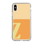 Slim Protection Case［ Original - initial two tone - Z orange ］