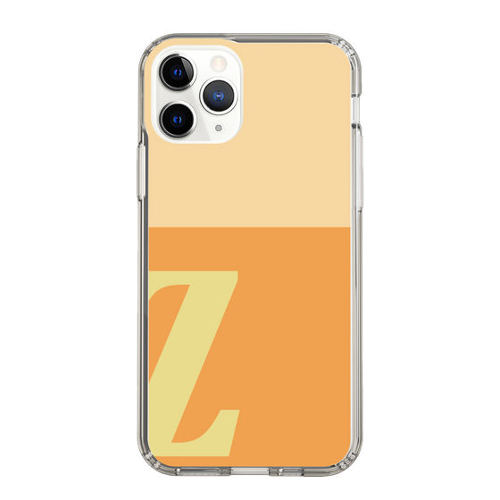 Slim Protection Case［ Original - initial two tone - Z orange ］